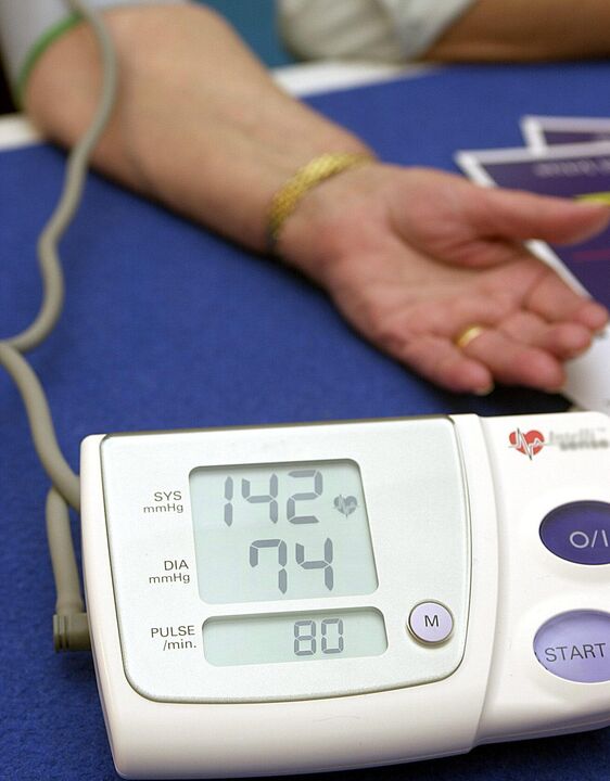 Characteristics of pressure indicators in stage 1 hypertension