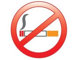 Patients with high blood pressure are prohibited from smoking